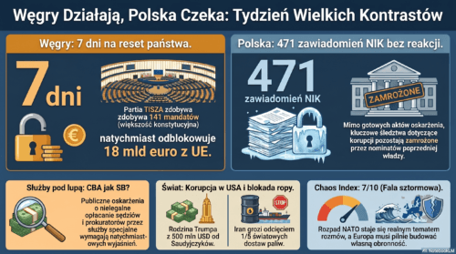 Węgry pokazały, jak wygląda realna zmiana, a nasi tylko się przyglądają (13–19 kwietnia 2026)